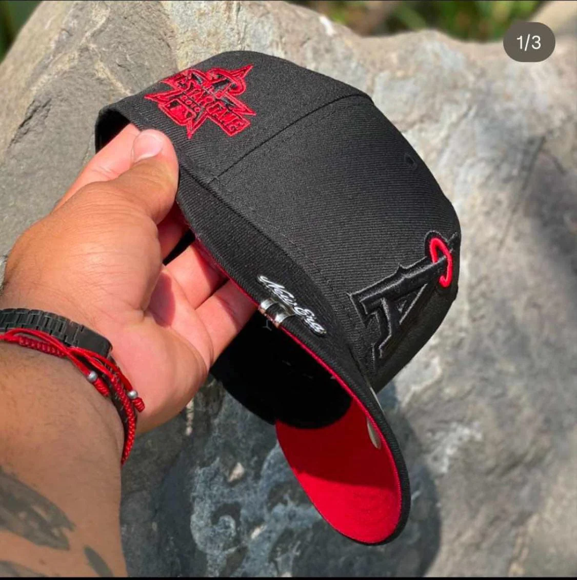 ((2.0)) Anaheim Angels black/red - Image 4