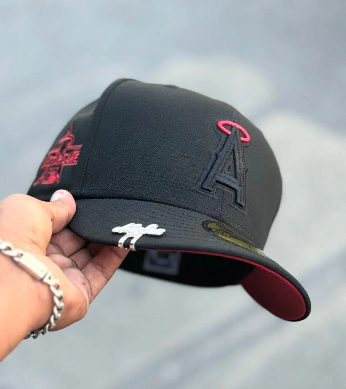 ((2.0)) Anaheim Angels black/red - Image 6