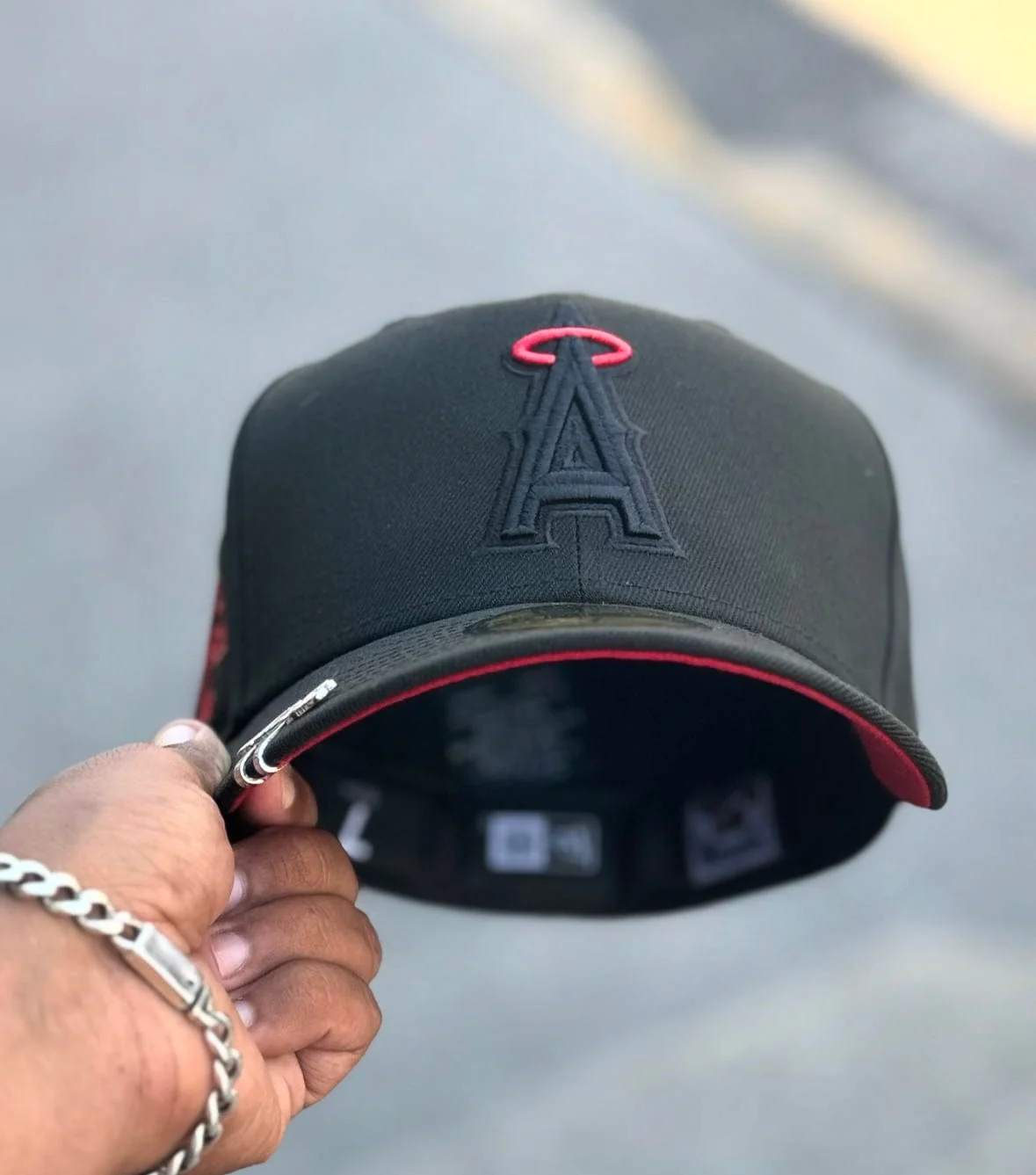 ((2.0)) Anaheim Angels black/red - Image 7