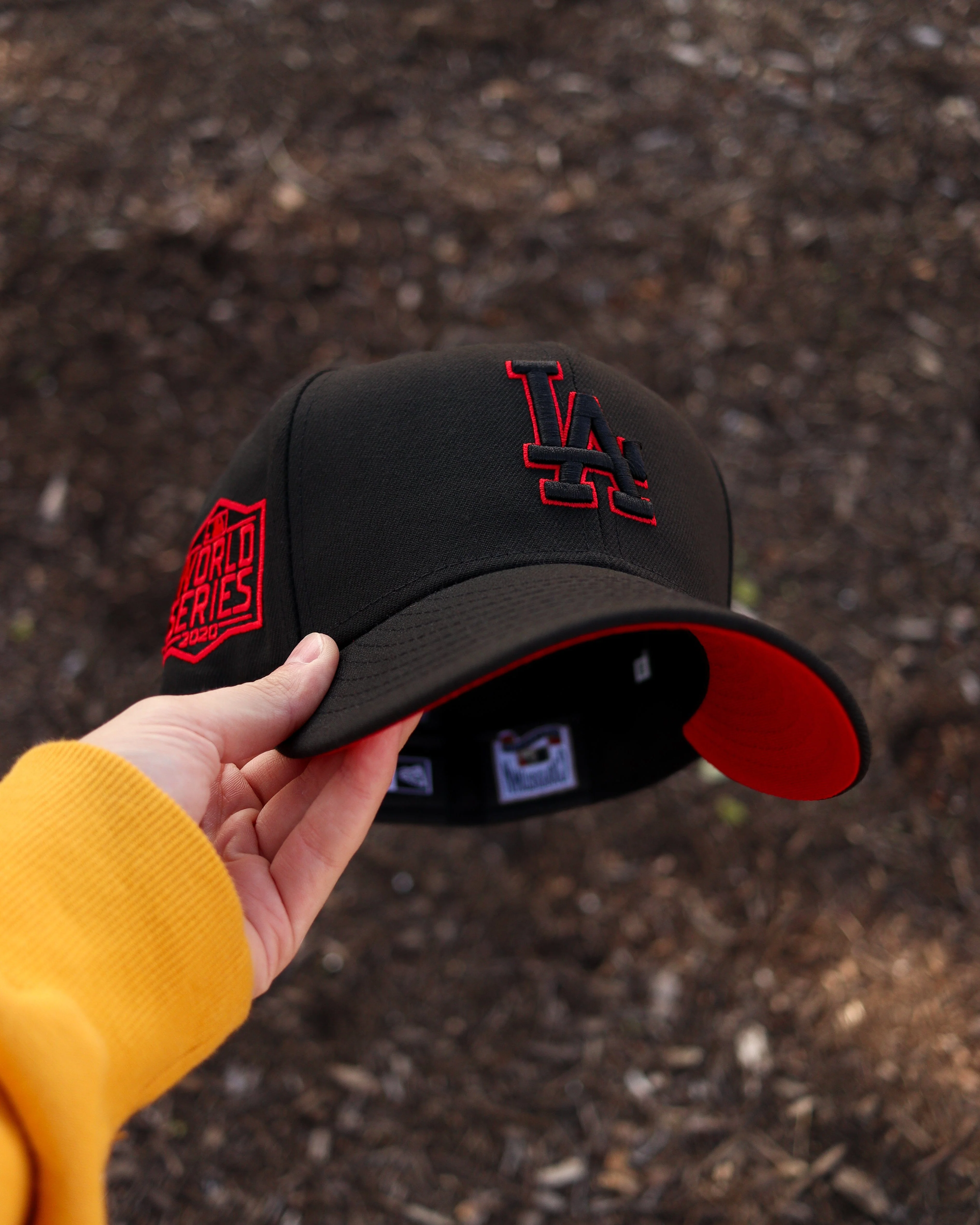 2020 WS LA BLK/RED dodgers