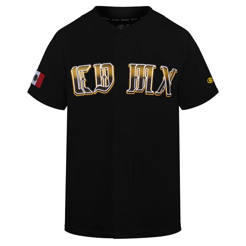 2024 MENS CDMX BLACK & GOLD Jersey - Image 7