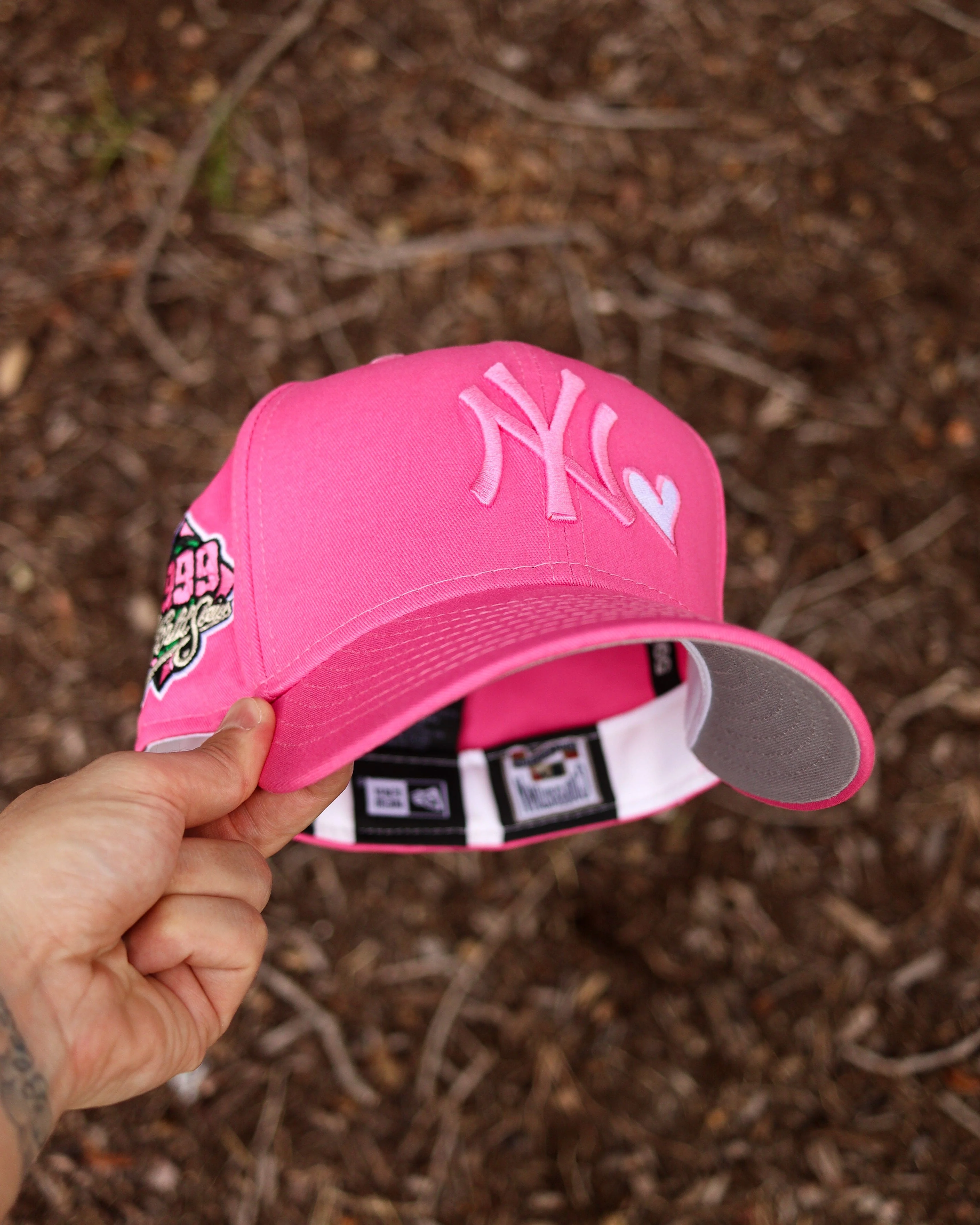 All pink yankees