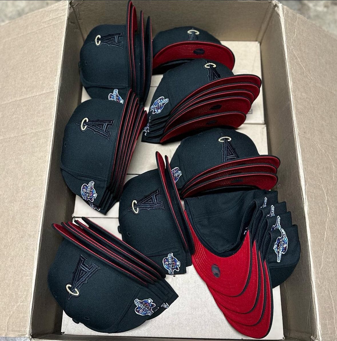Anaheim Angels black/red - Image 4