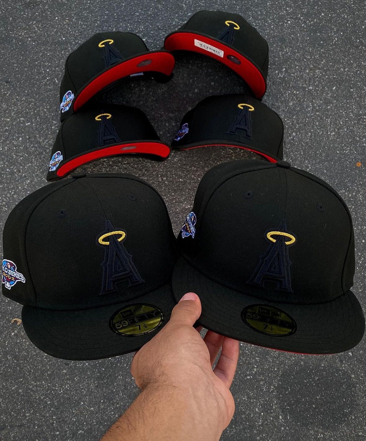 Anaheim Angels black/red - Image 5