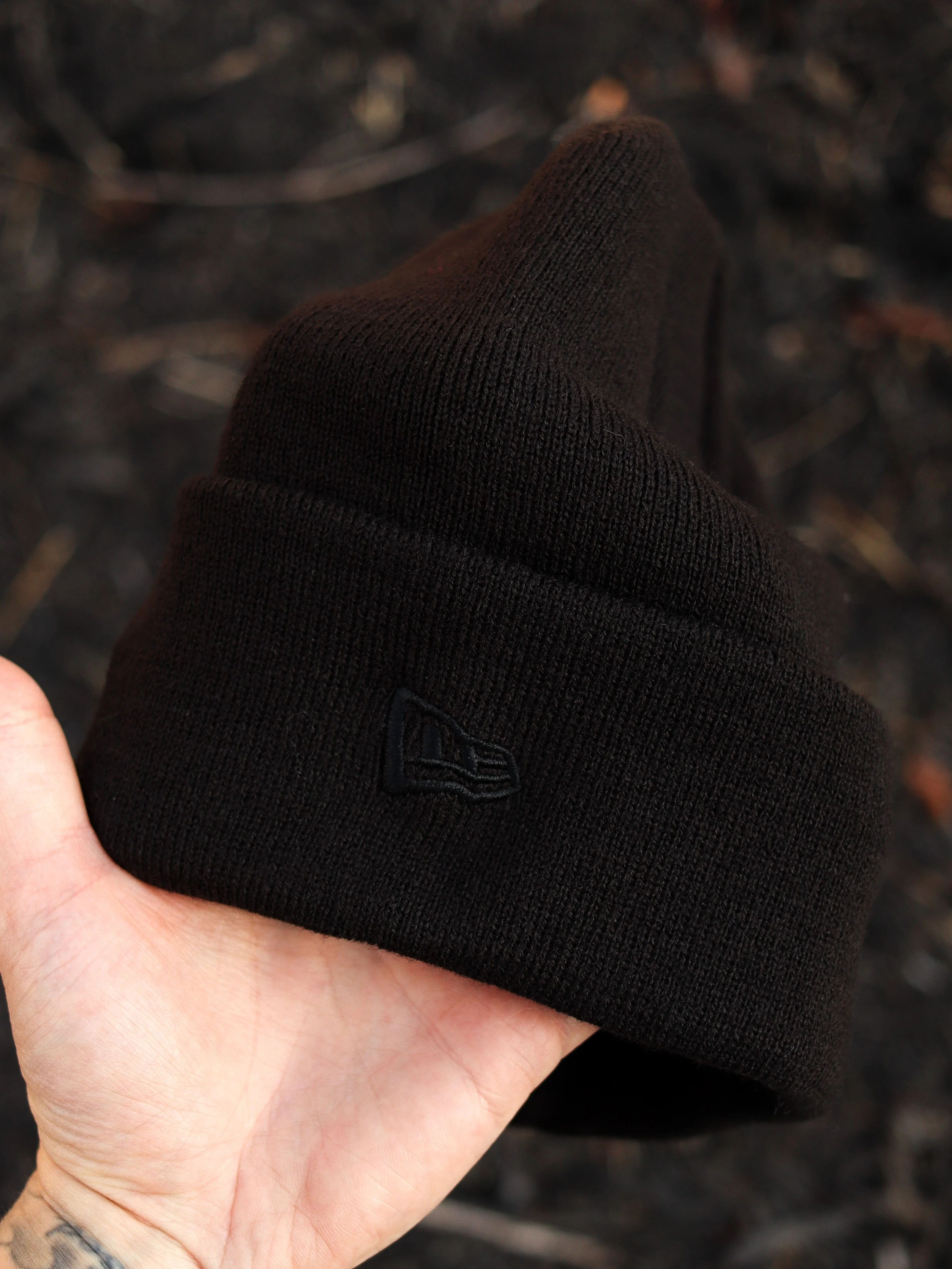 Astros (black beanie) (astrodome patch) - Image 4