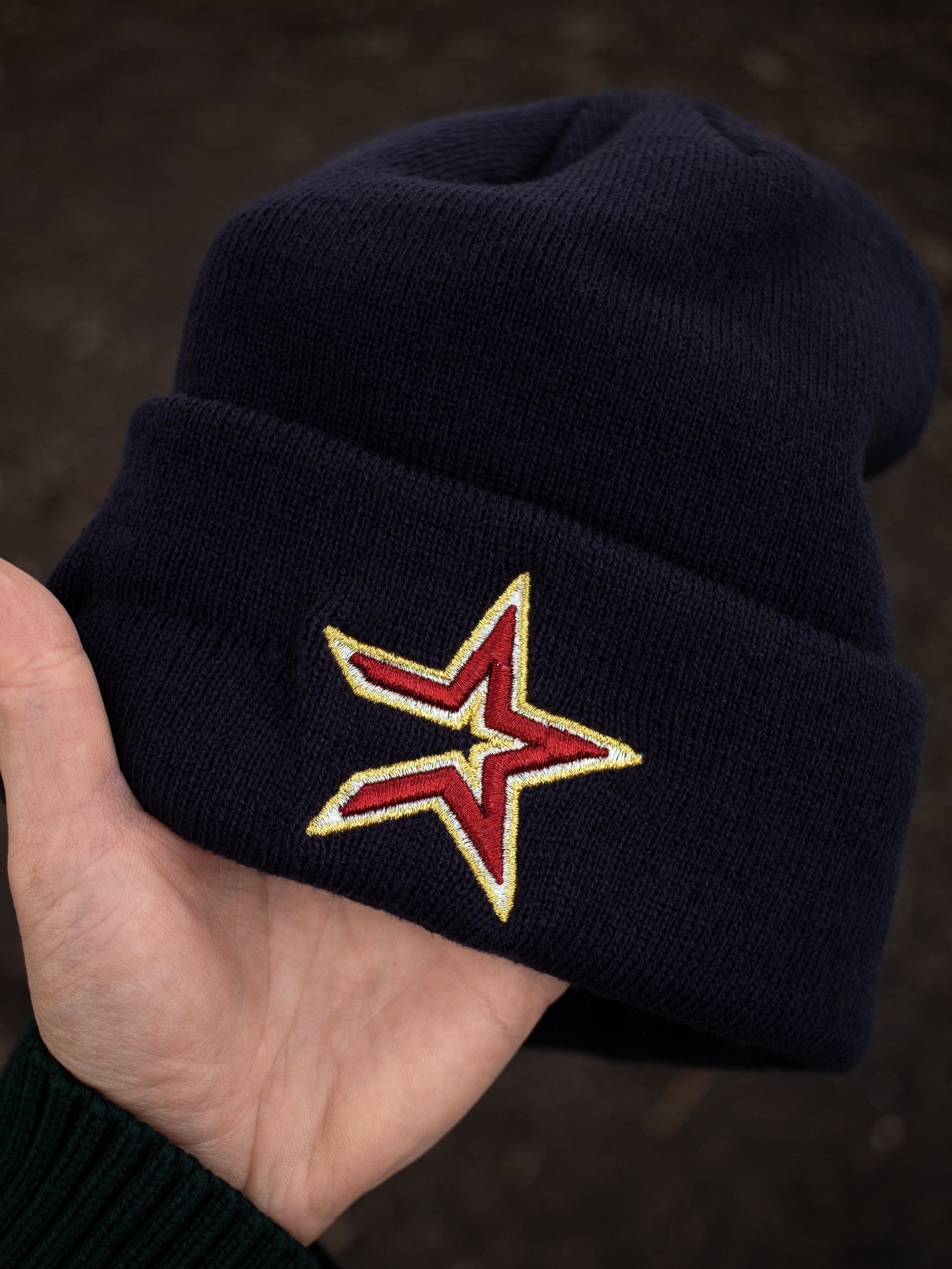 Astros (navy blue beanie) 05 WS patch - Image 2