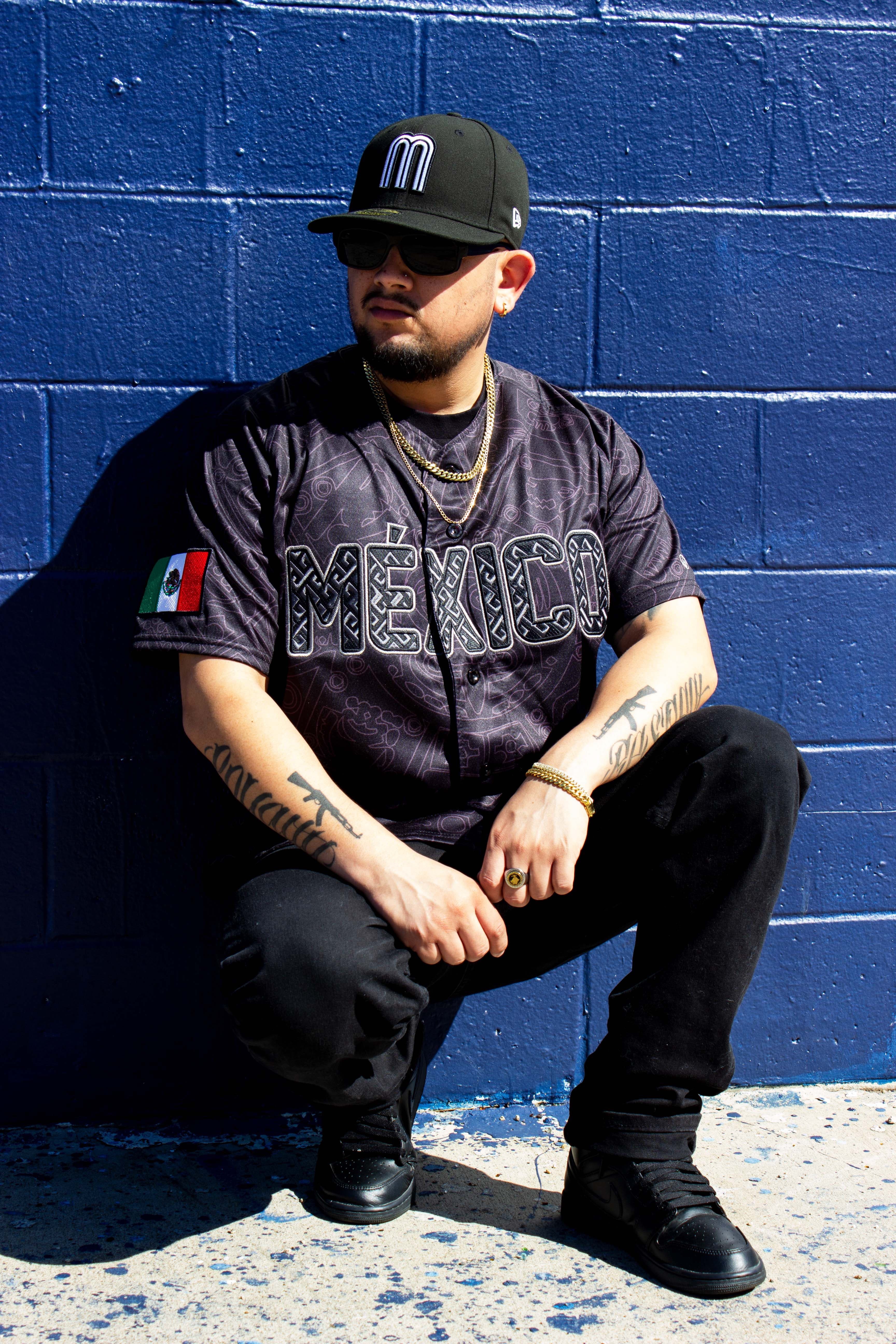 (BLACK) Aztec Mexico Jersey - Image 4