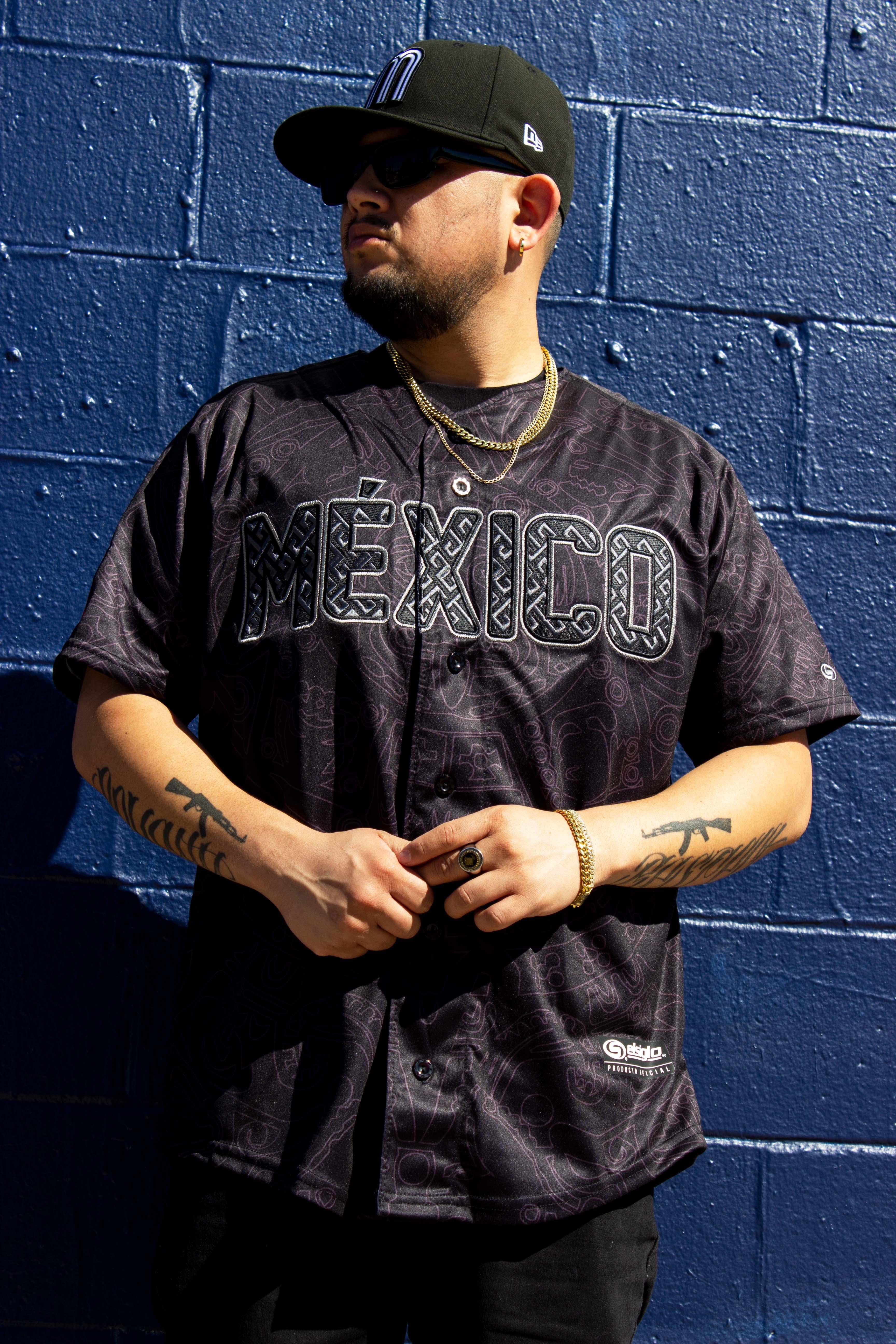 (BLACK) Aztec Mexico Jersey - Image 5