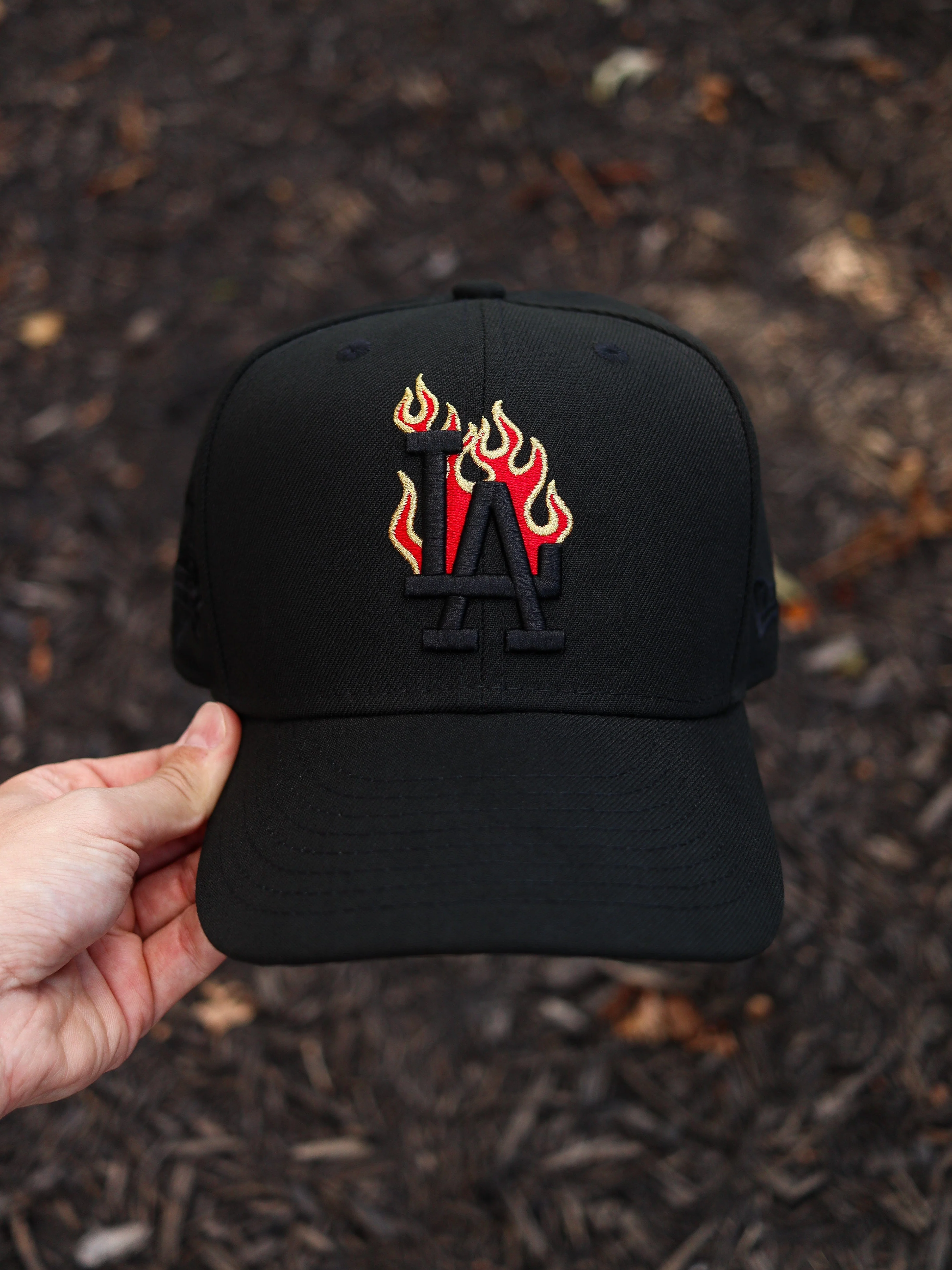 Black LA flames - Image 2