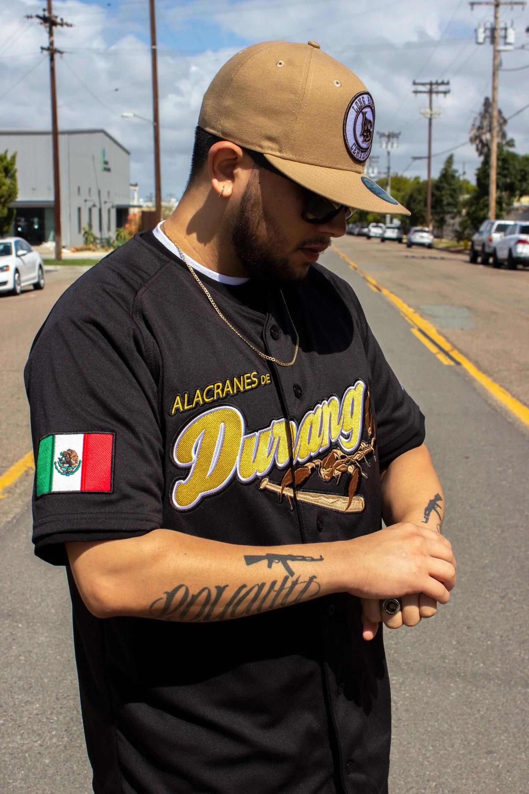 (BLACK) LOS Alacranes De Durango Jersey - Image 4