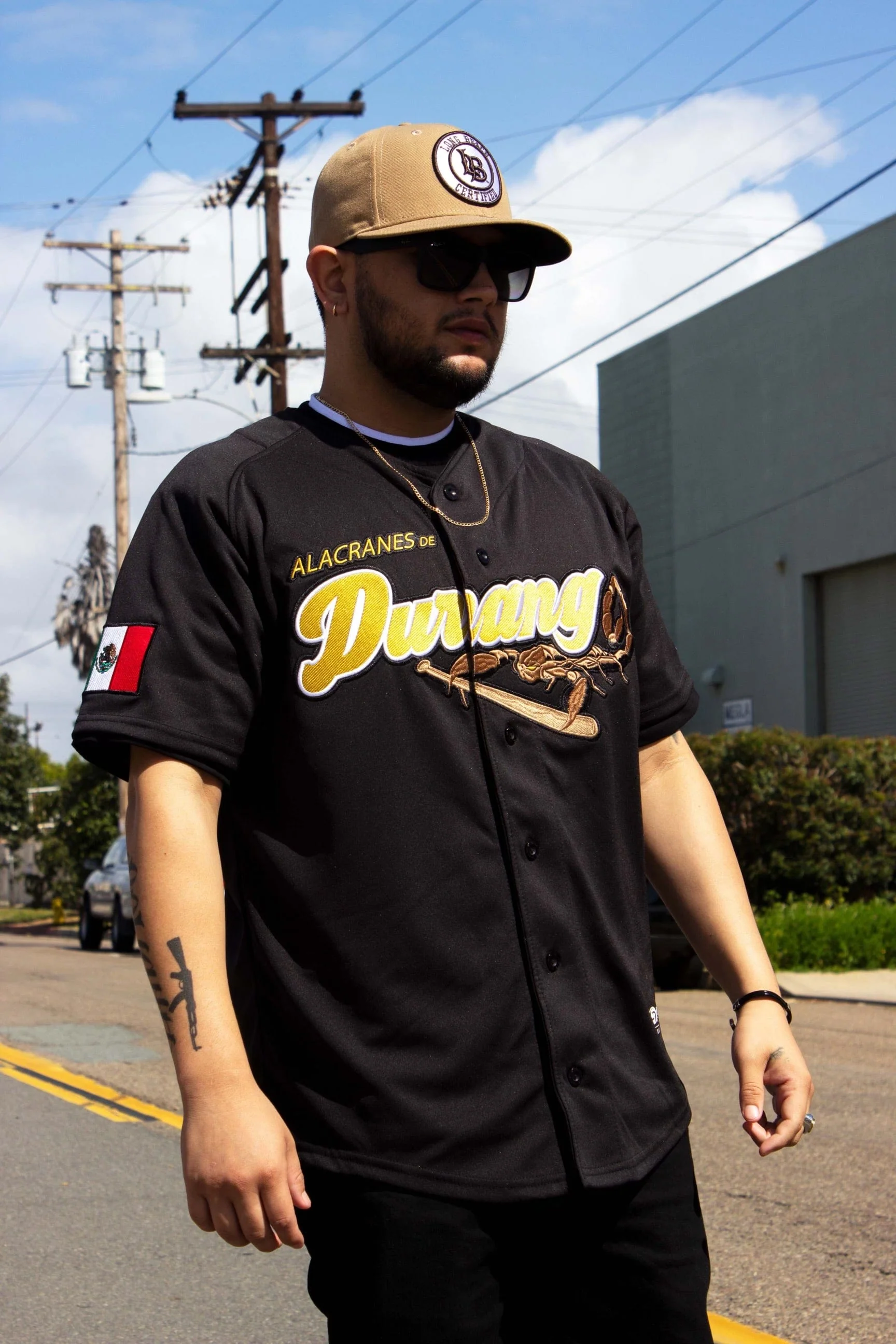 (BLACK) LOS Alacranes De Durango Jersey - Image 6