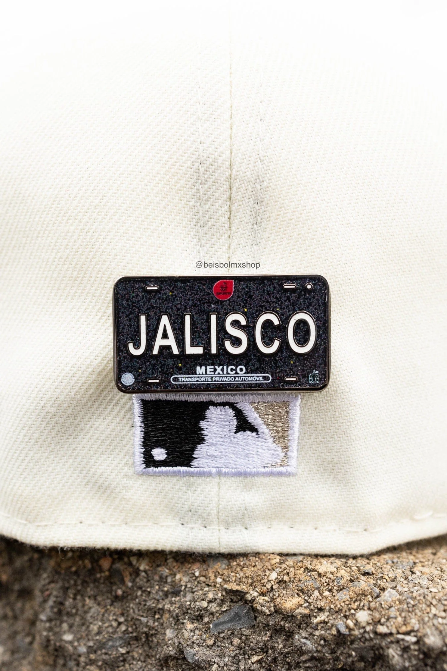 Black Mexico License Plate BMX Pins - Image 4
