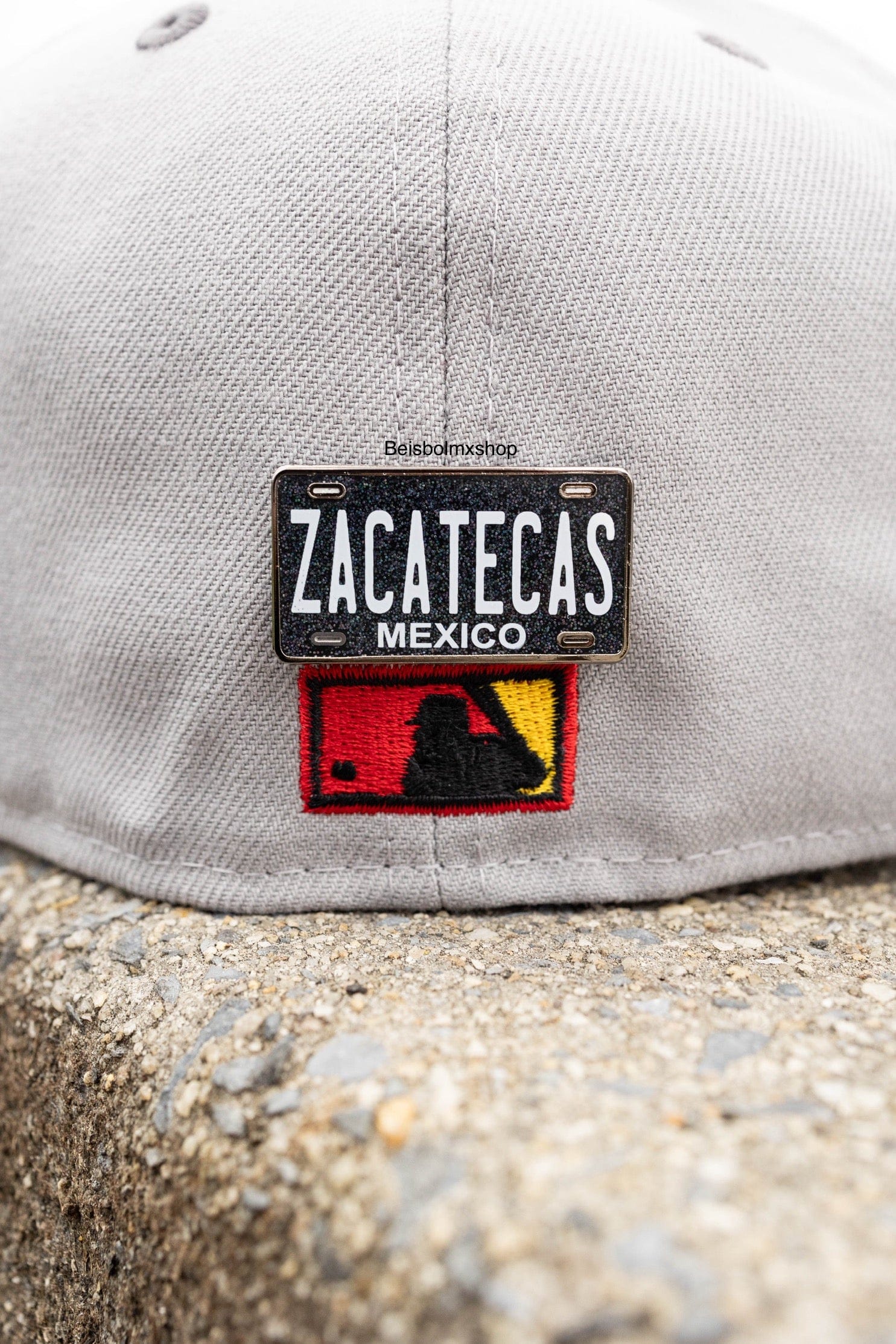 Black Mexico License Plate BMX Pins - Image 5