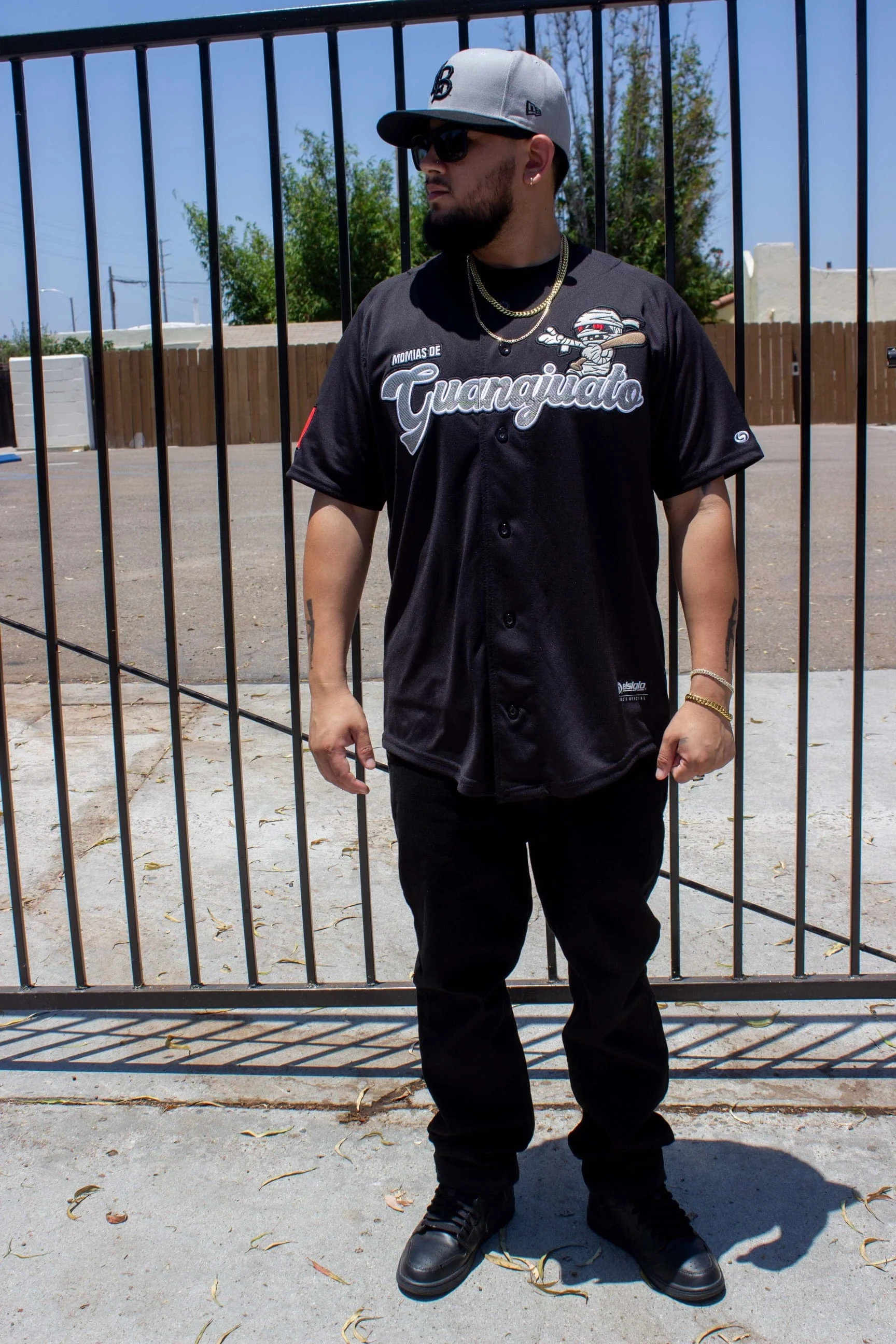 Black Momias de (GUANAJUATO)Jersey - Image 8