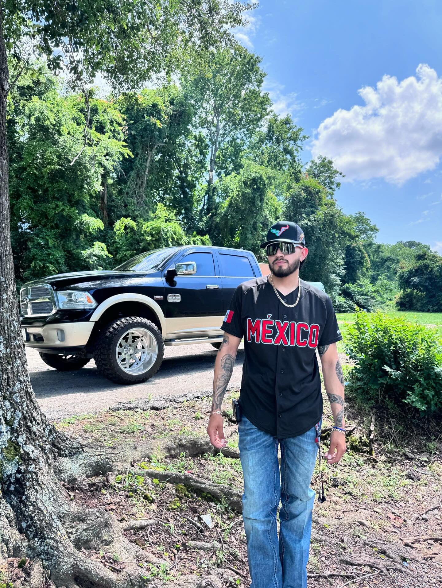 Pre order shipping out 06/30/26 (Black) (RED LETTERS) mexico Jersey - Image 5