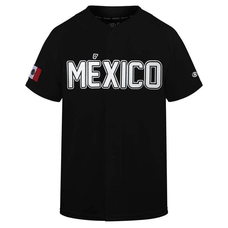 Black/White MEXICO Jersey - Image 4