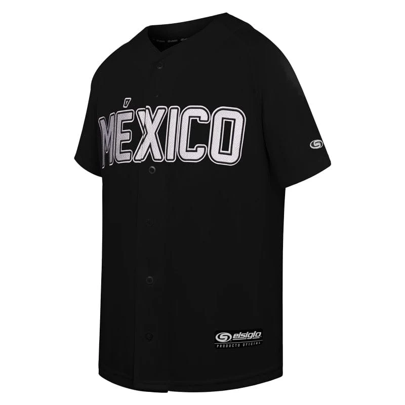 Black/White MEXICO Jersey - Image 5