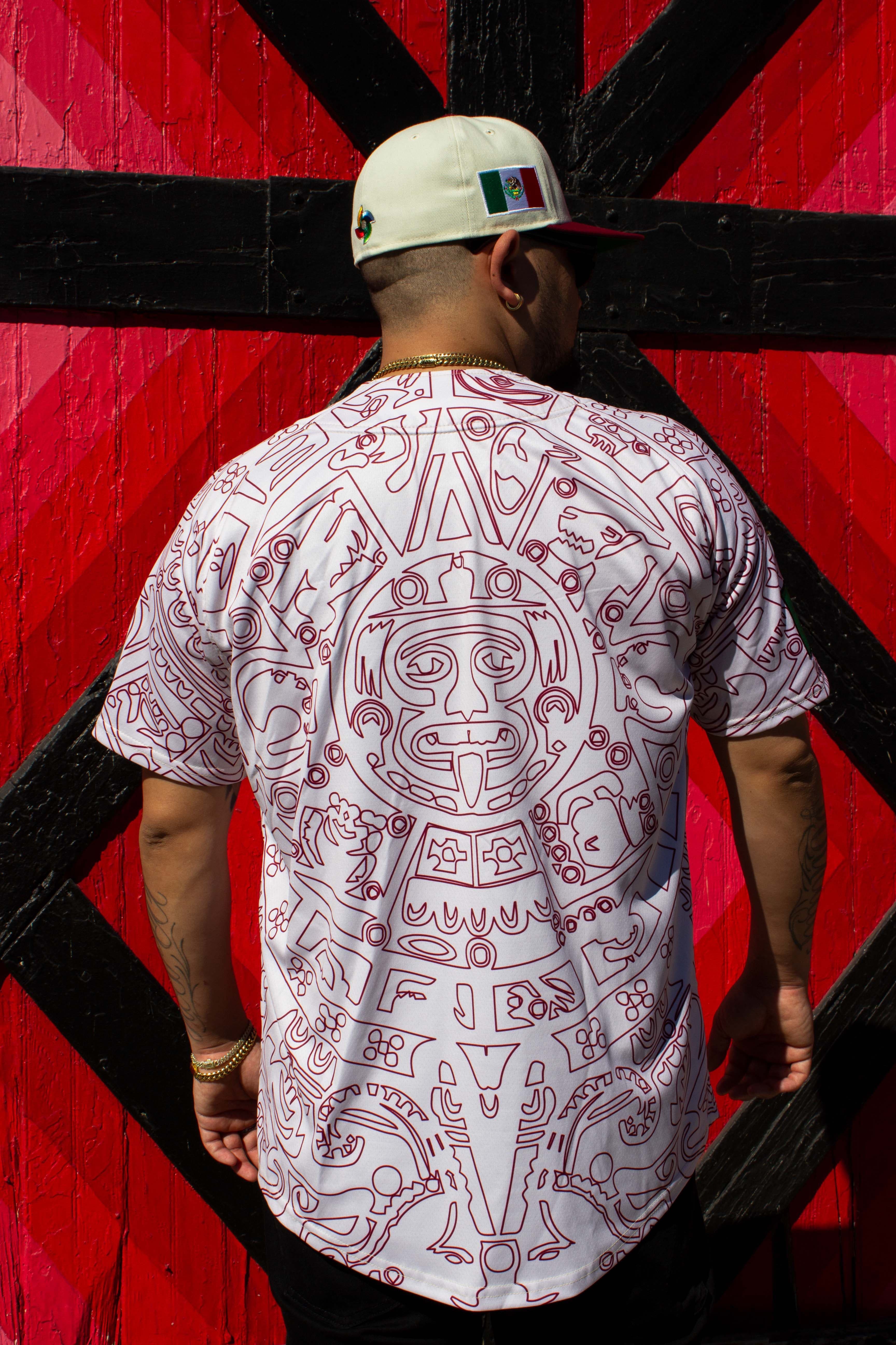 (BURGENDY) Aztec Mexico - Image 3