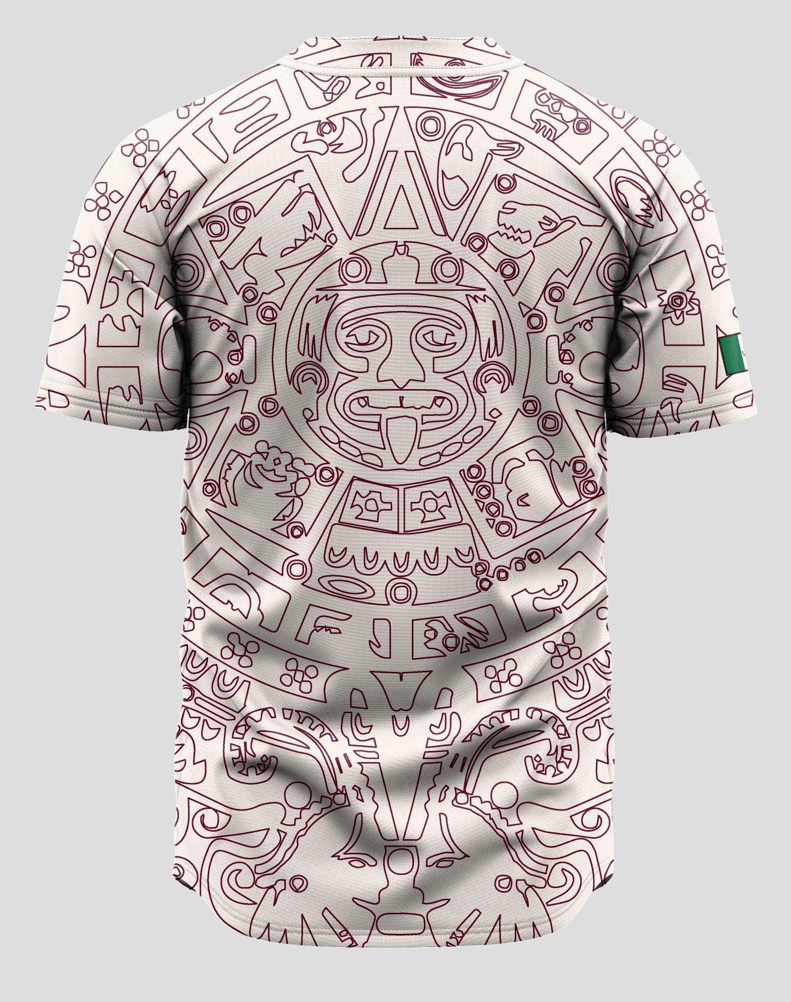 (BURGENDY) Aztec Mexico - Image 9