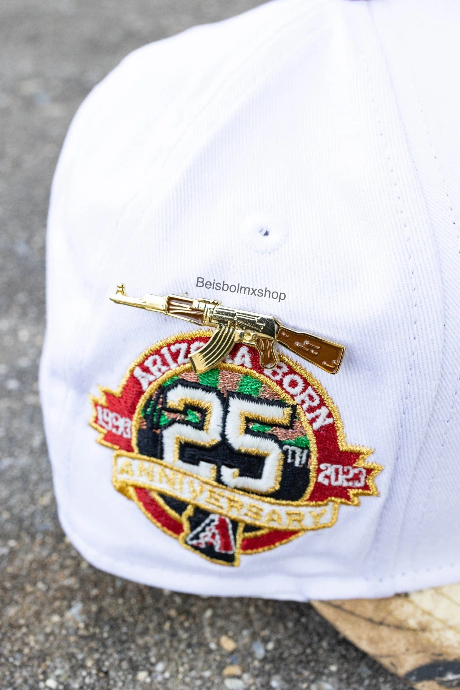 Gold Ak 47 BMX pin - Image 4