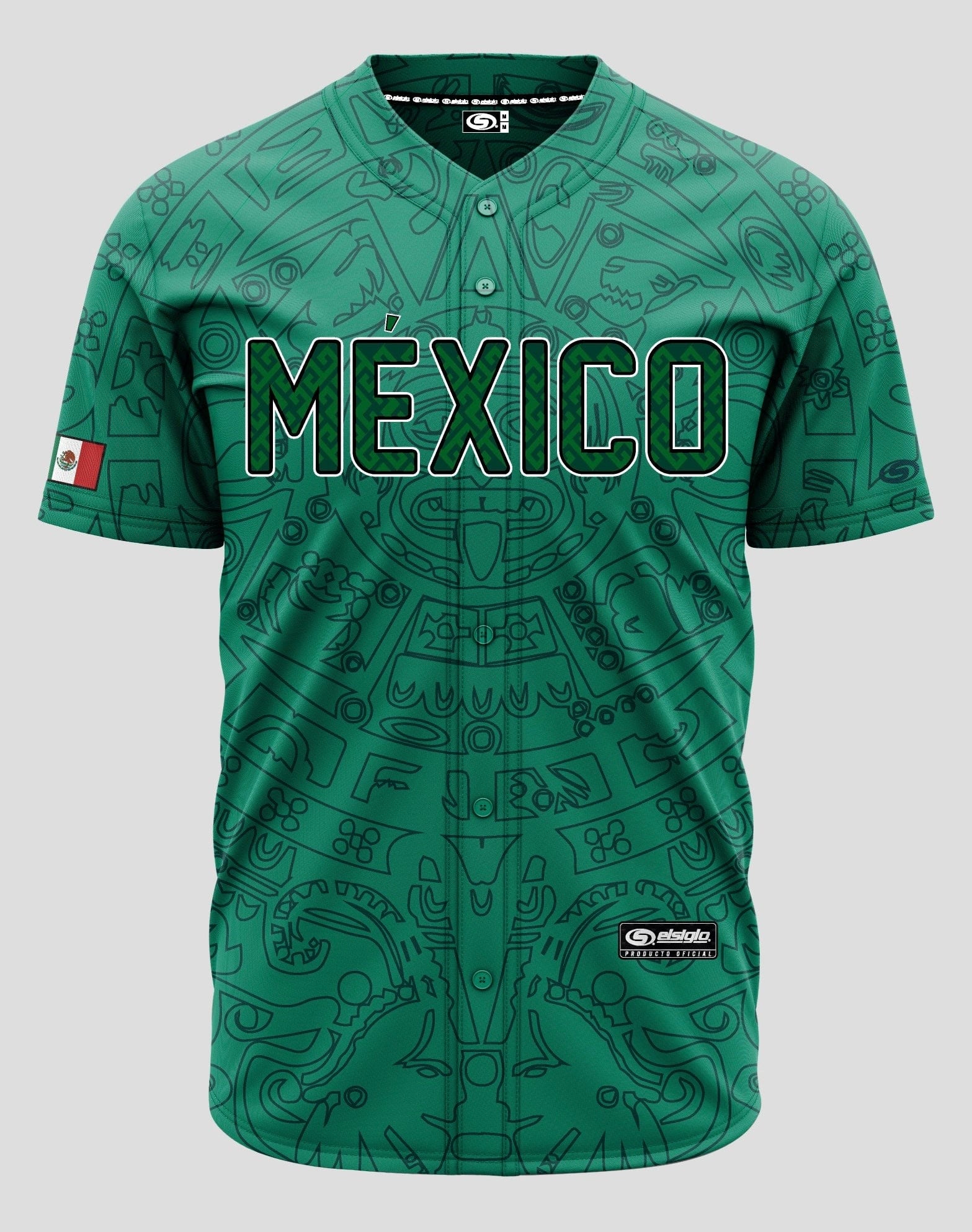 (Green) Aztec México Jersey