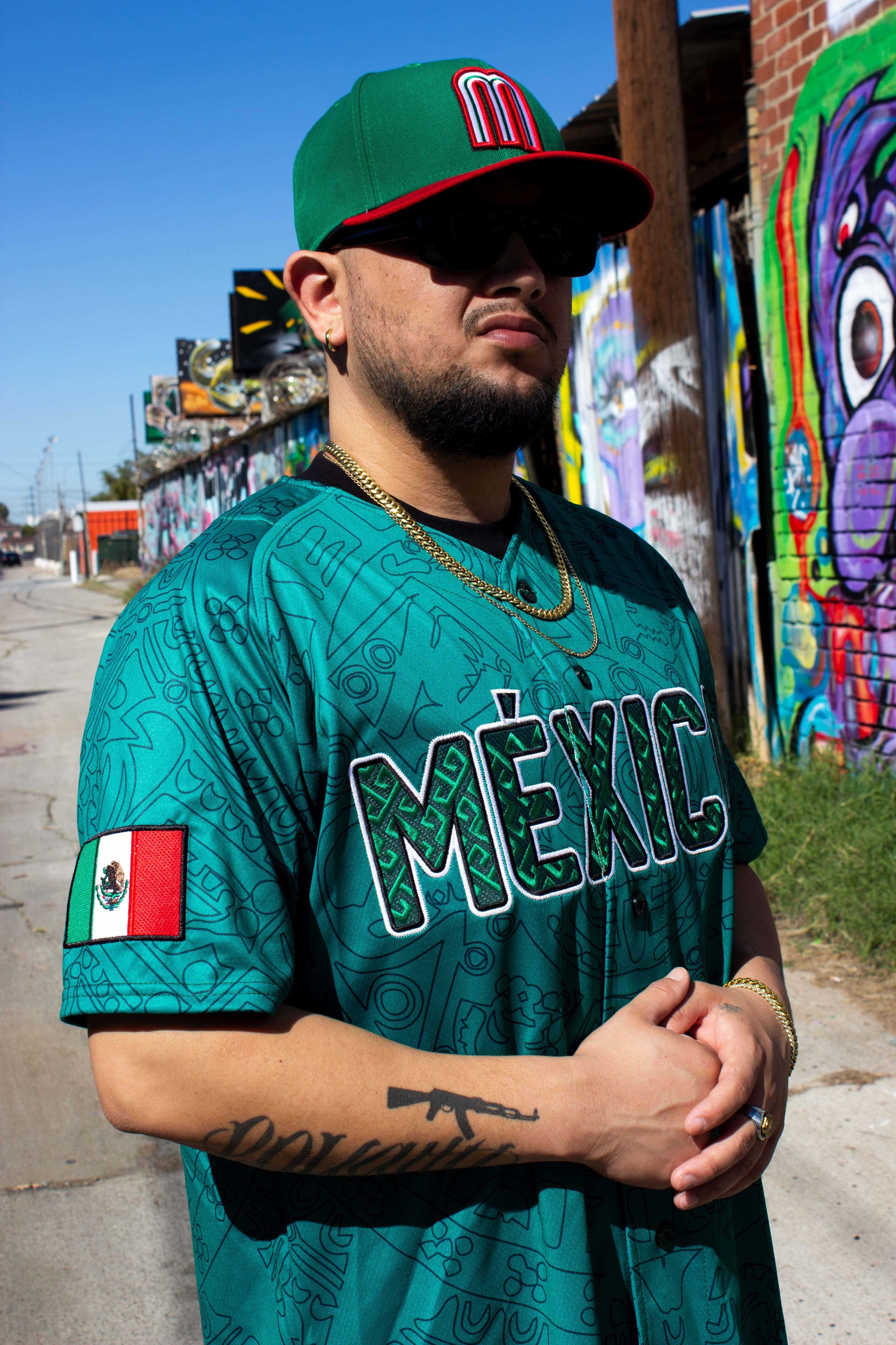 (Green) Aztec México Jersey - Image 3