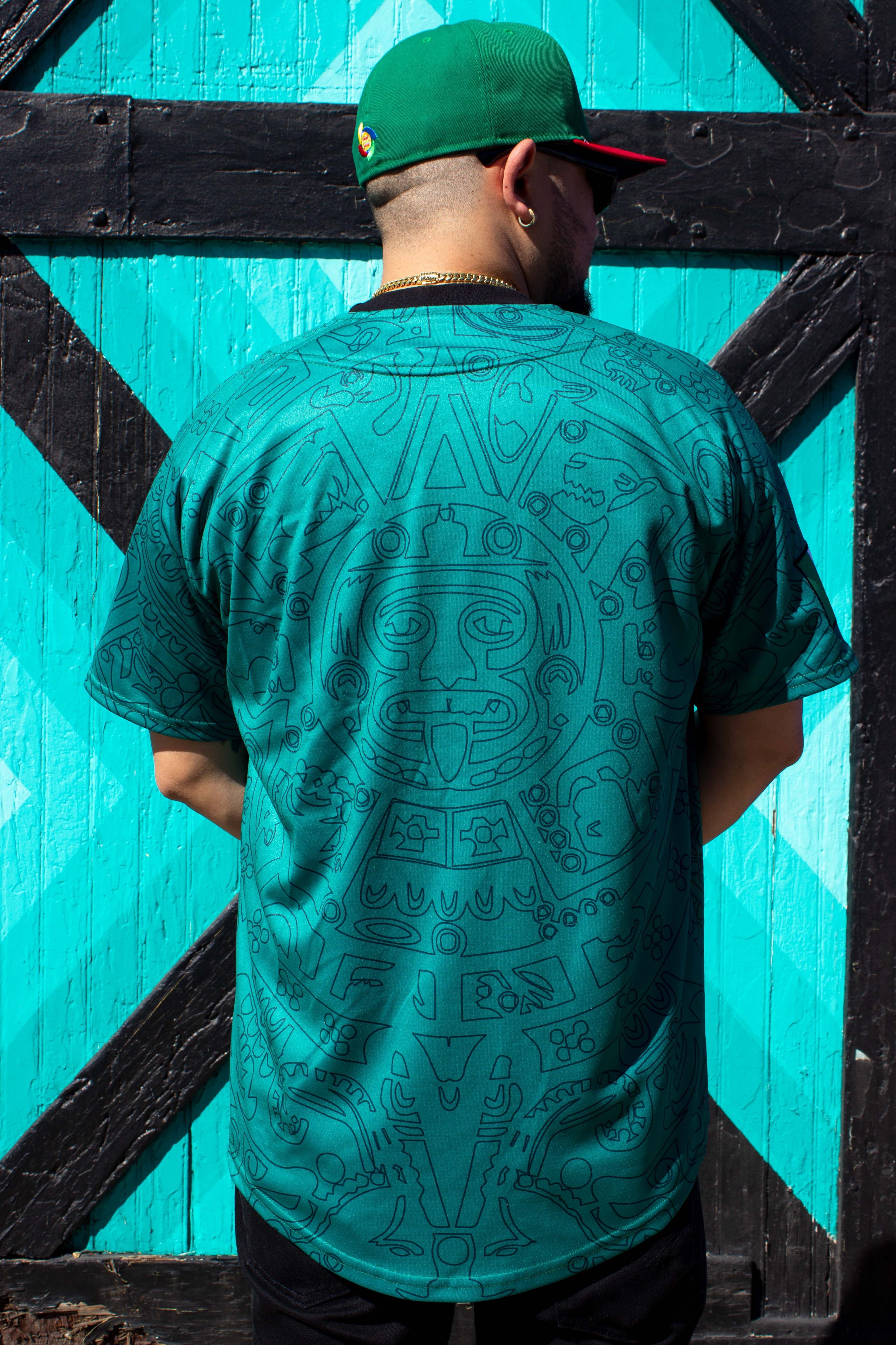 (Green) Aztec México Jersey - Image 4