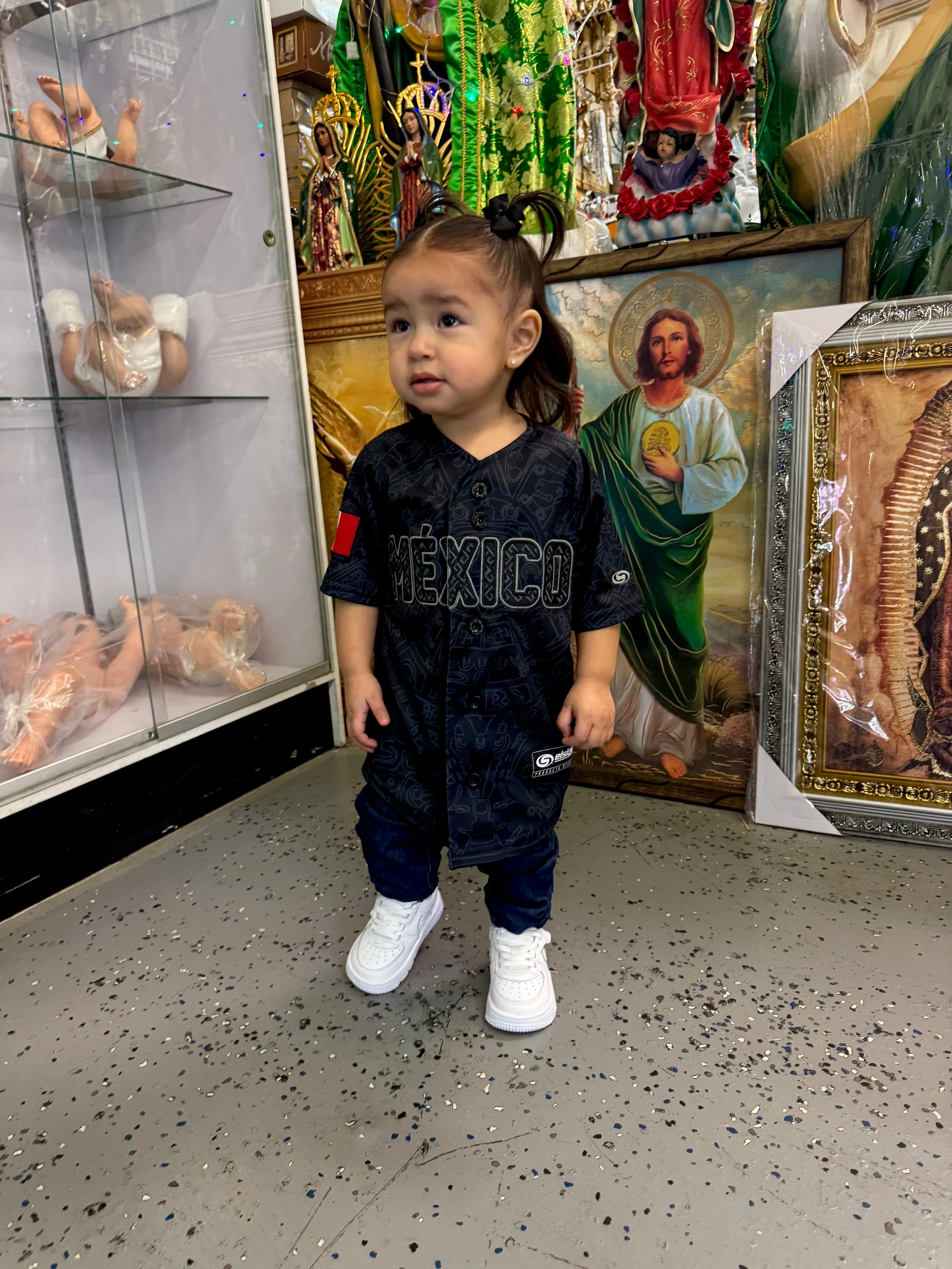 pre order shipping out 06/30/26 (KIDS) (BLACK) Aztec Mexico - Image 12