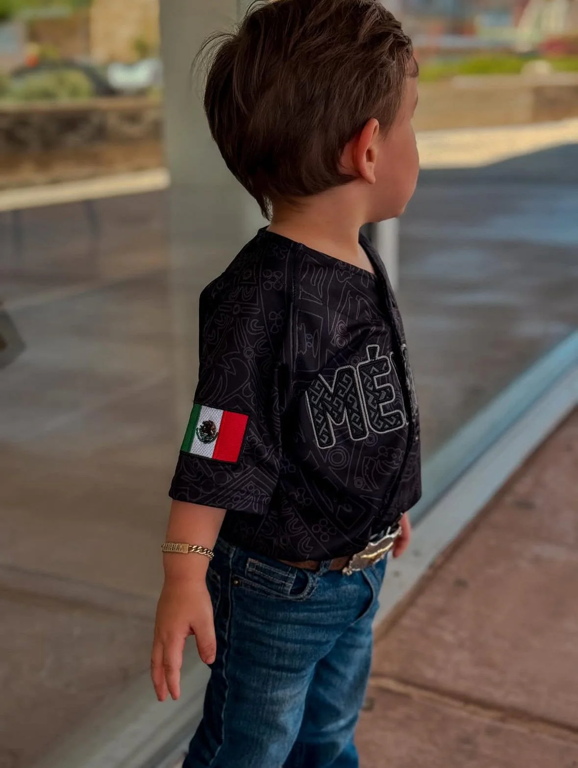 pre order shipping out 06/30/26 (KIDS) (BLACK) Aztec Mexico - Image 3