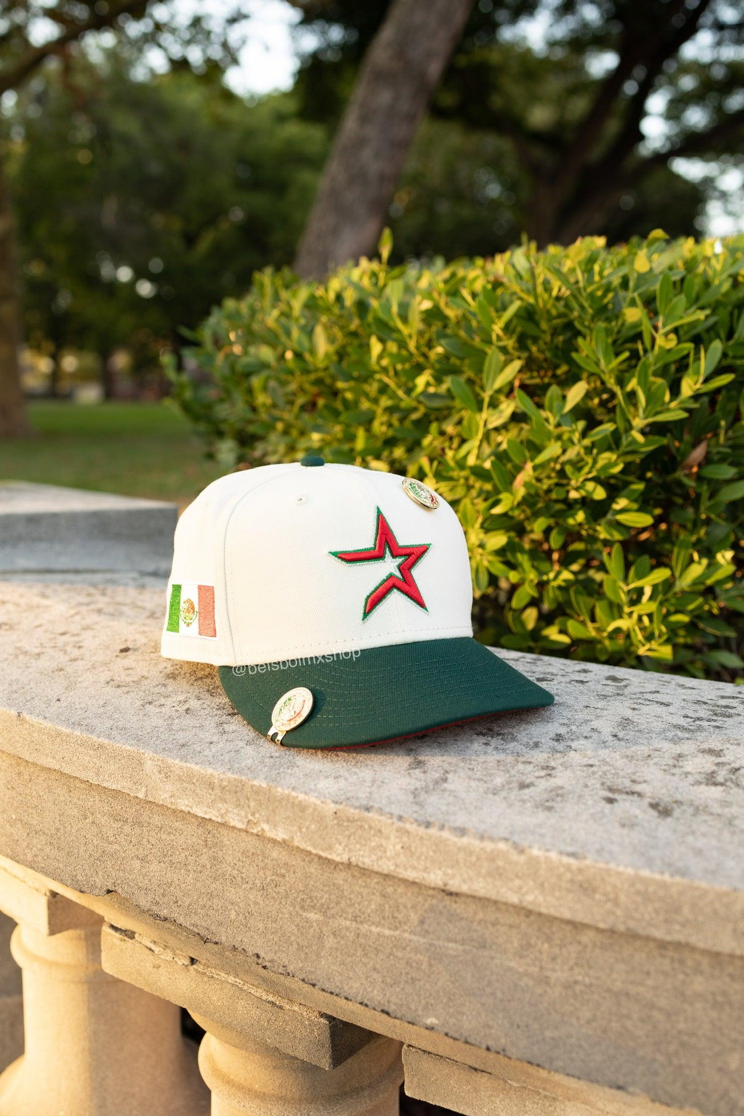 Mexico flag Houston astros new era fitted - Image 6
