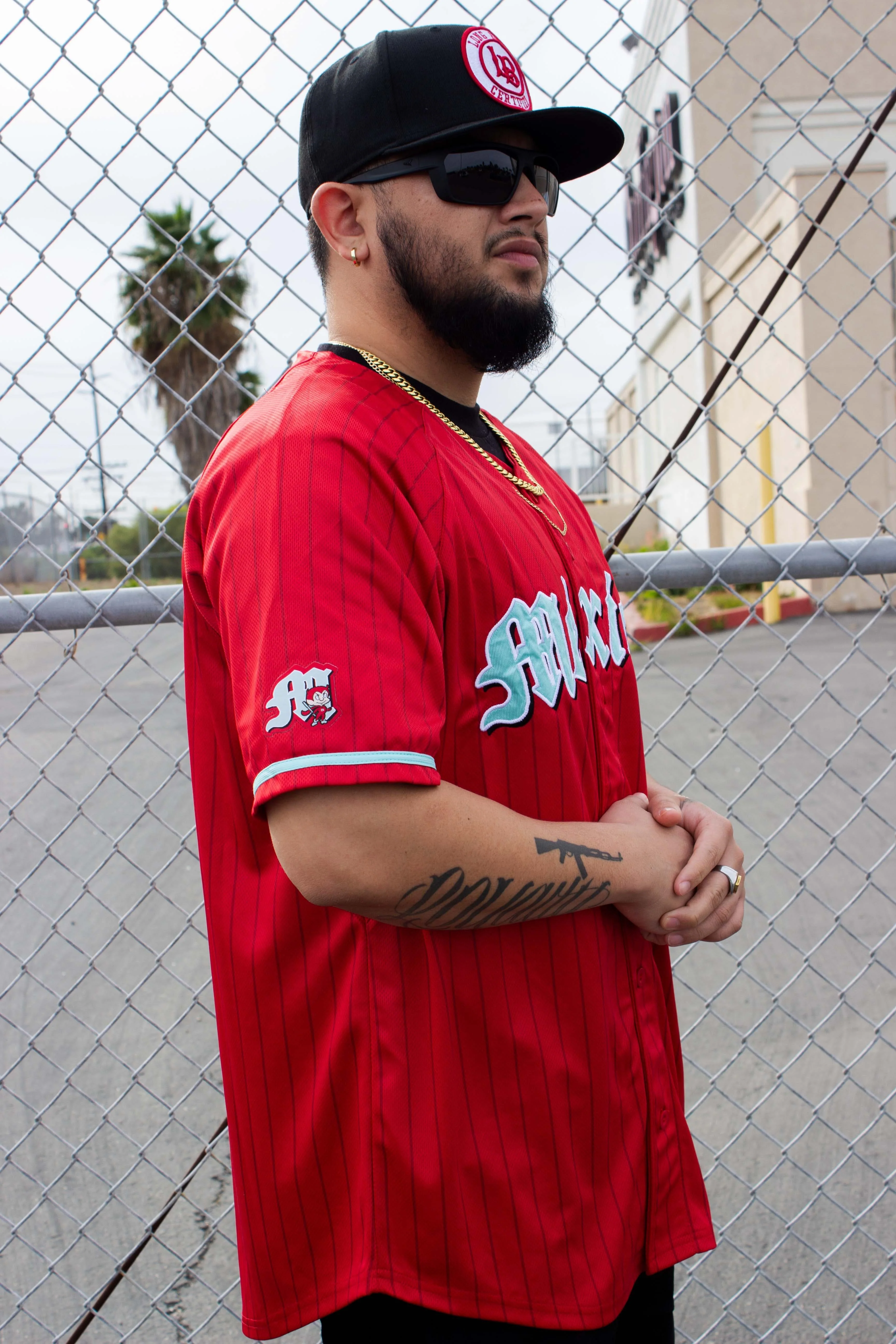 (Red)Diablos De Mexico Jersey - Image 4