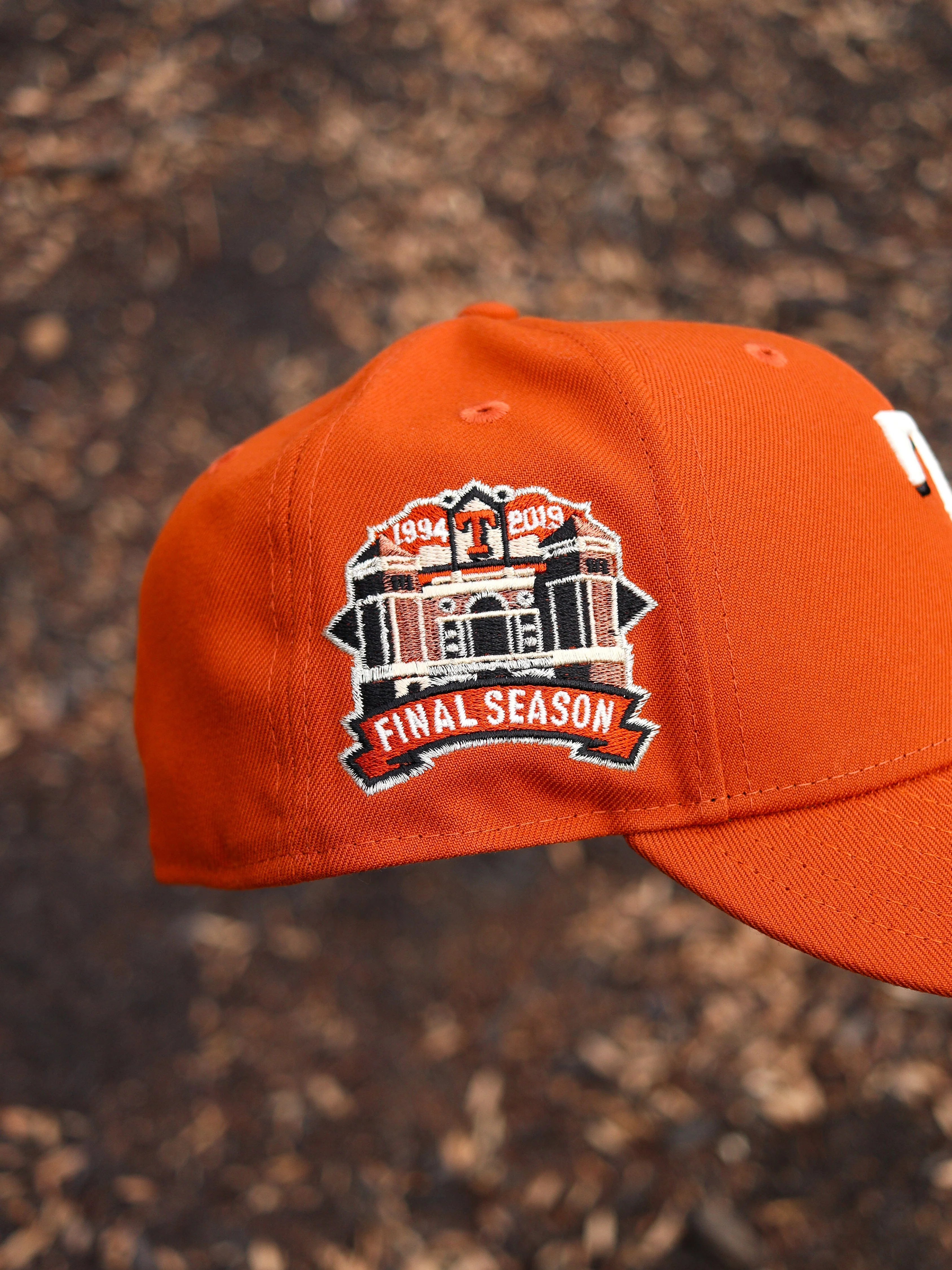 Texas Rangers orange campfire hat - Image 3