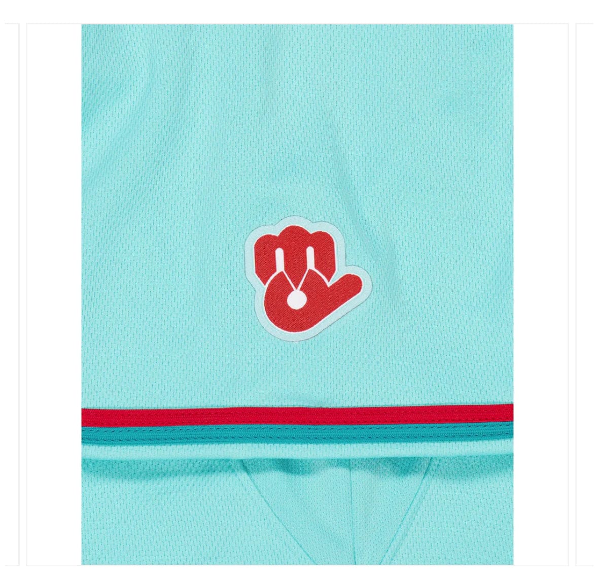 (Tiffany Blue) Diablos De Mexico Jersey - Image 7