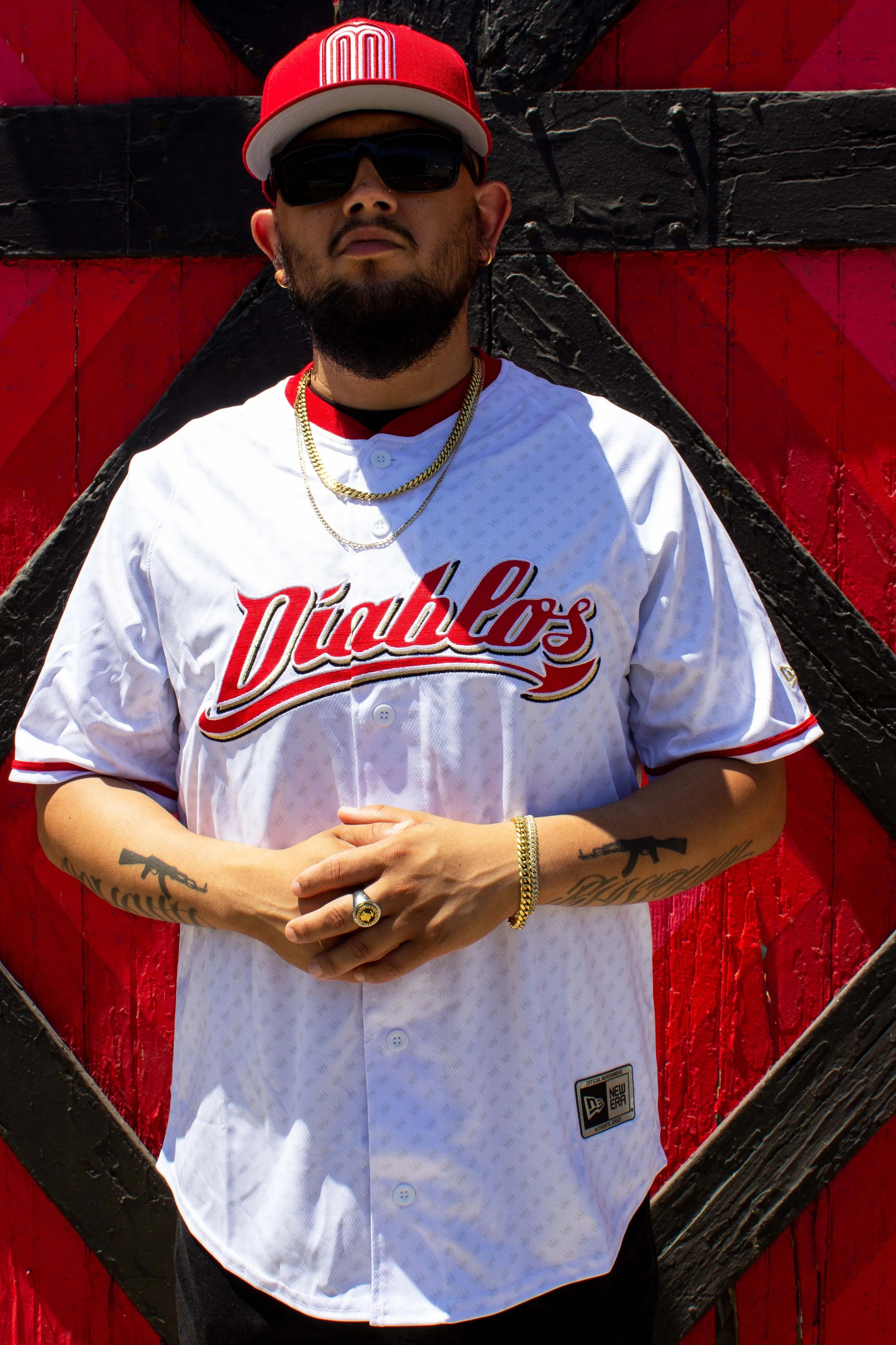 (white) New Era Diablos de Mexico