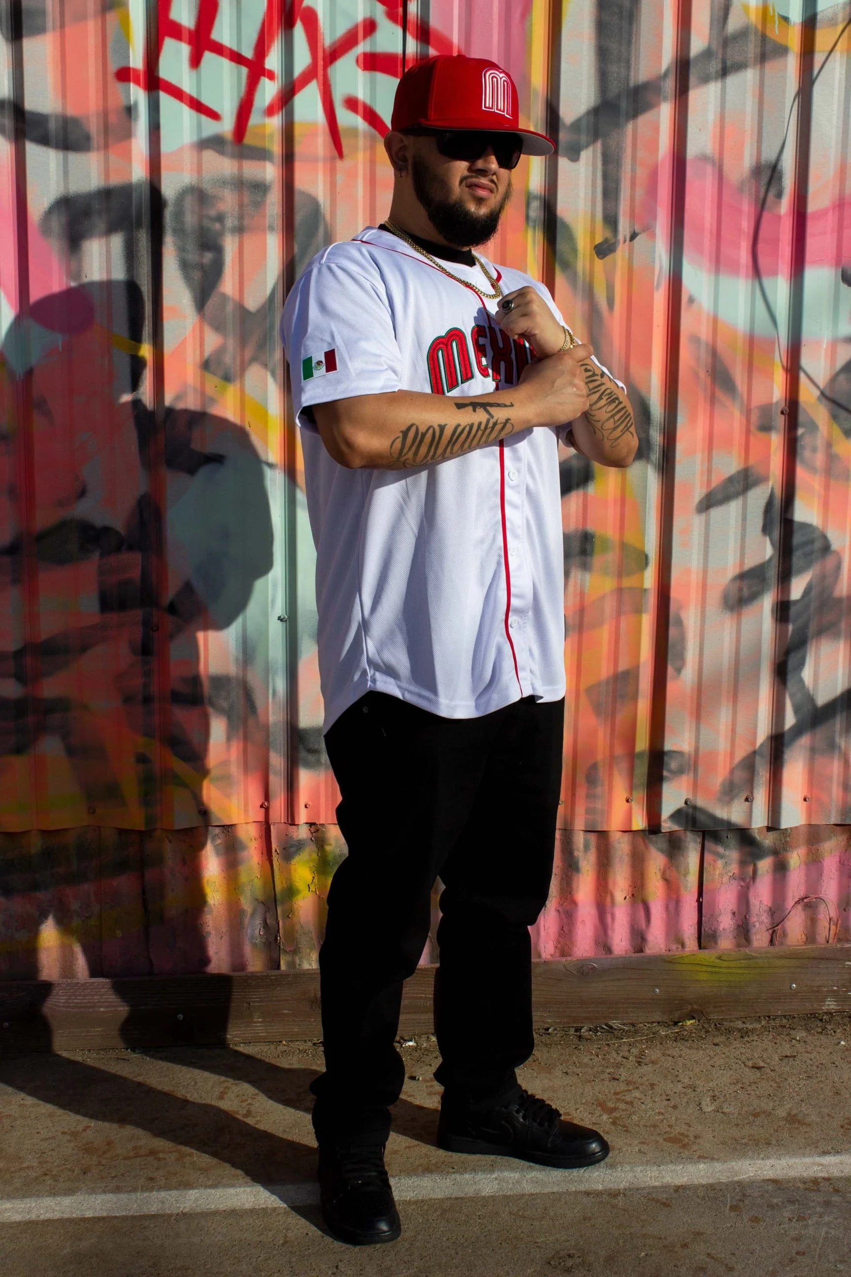 White/Red Mexico Jersey - Image 4