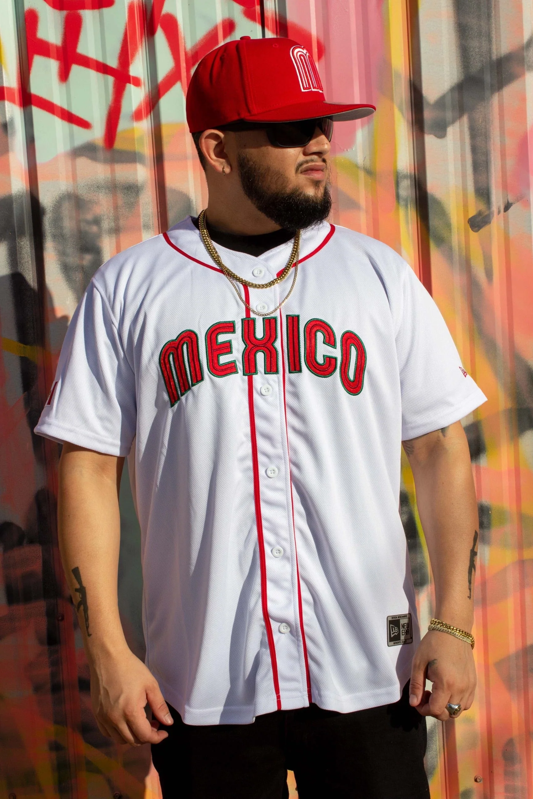 White/Red Mexico Jersey - Image 5