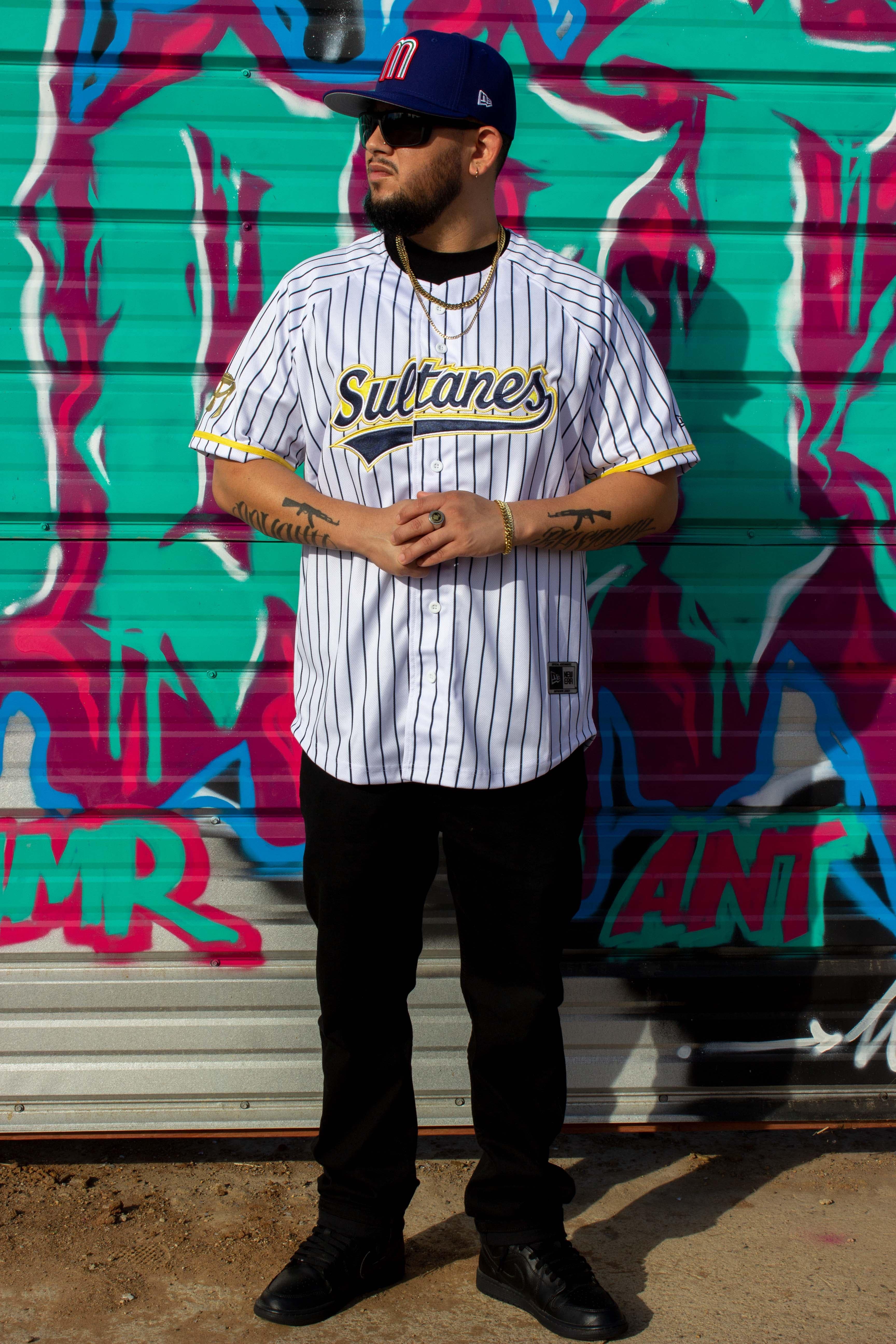 White/stripes Sultanes De Monterey - Image 2