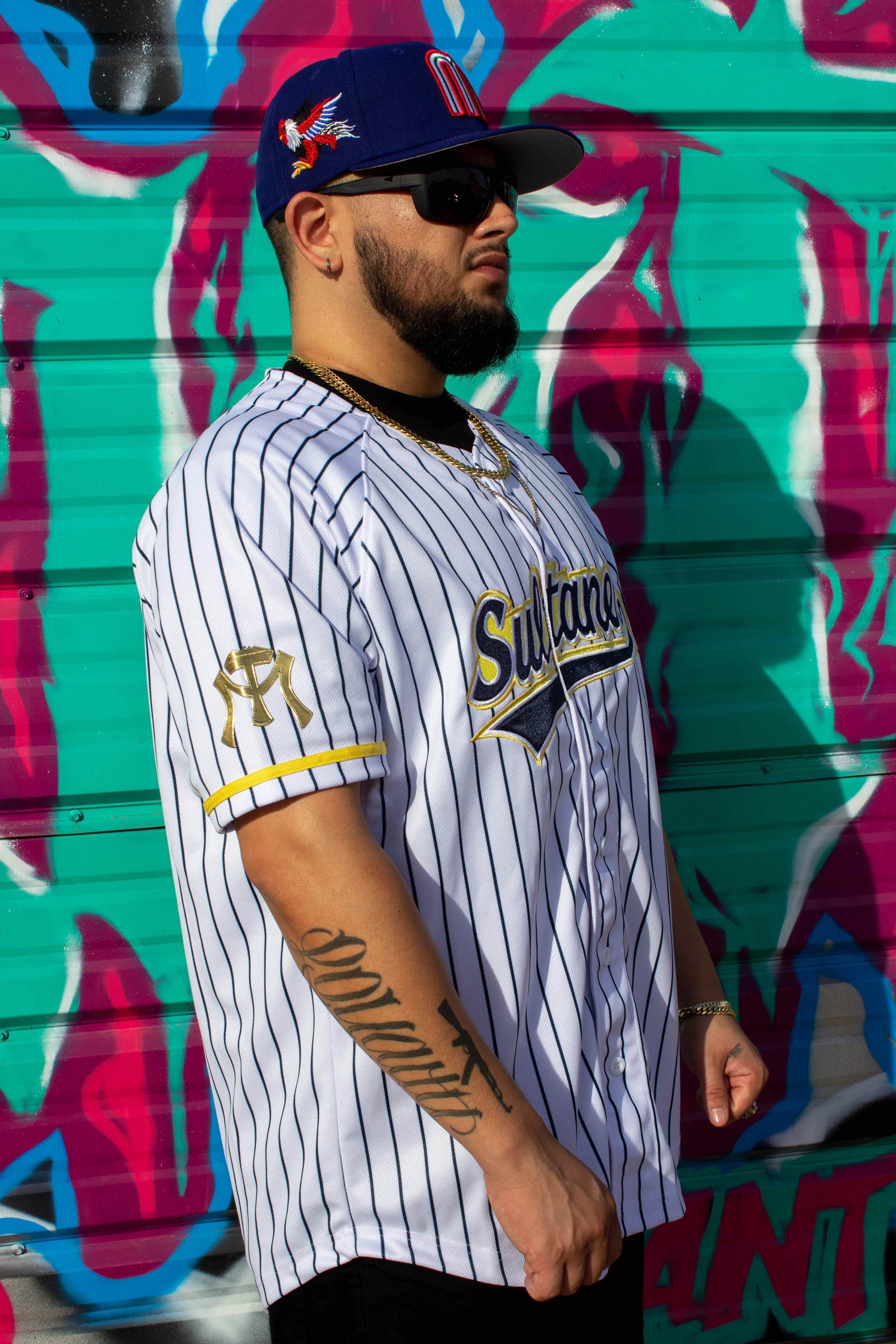 White/stripes Sultanes De Monterey - Image 3